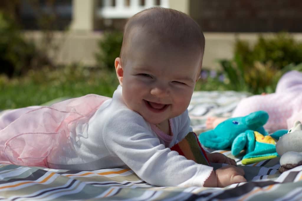 Warmer weather is finally here! In fact, it was so nice today (81!) that Abby suggested we get out her pool. She had the best time. Me too. I love being home to enjoy beautiful days like this with our girls!