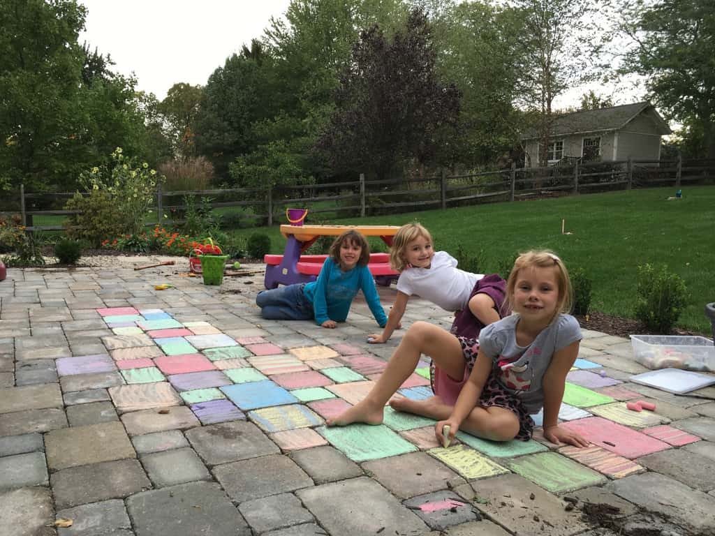After making “soup,” they started decorating for their “wedding party.” I loved witnessing the creativity and friendship, and was happy they took a break from their art so I could capture the moment.