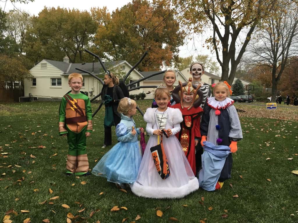 What fun we had with friends and family this Halloween!