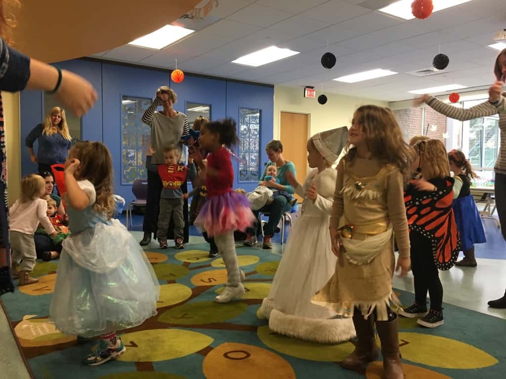 Halloween storytime at the library today!