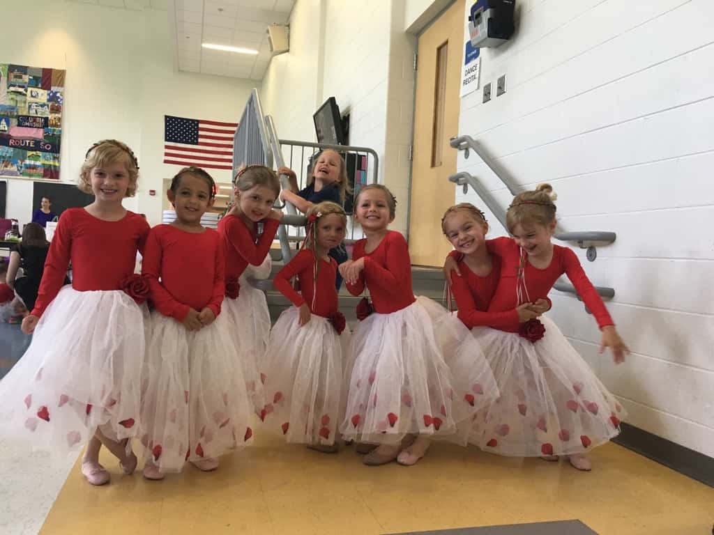 Gwen and Josie’s dance recital