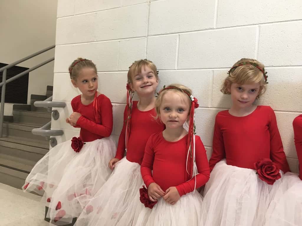 Gwen and Josie’s dance recital