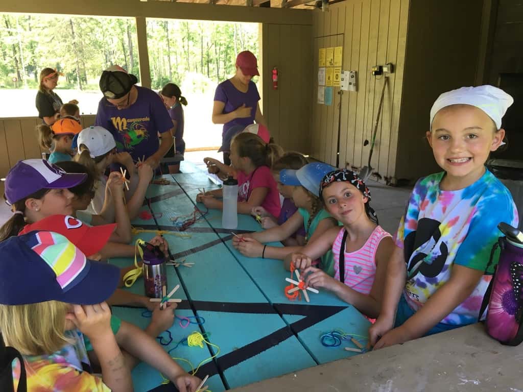What a fun experience! Our Girl Scout troop had a blast at the Troop Adventure Camp sampler at Camp Stonybrook. They made a craft, hiked, played in the creek at the clay wall, swam, sang camp songs, made s’mores, created and performed a skit, played games, and some even stayed over night for even more fun. Sounds like they’re already making plans for us to do it again next year!