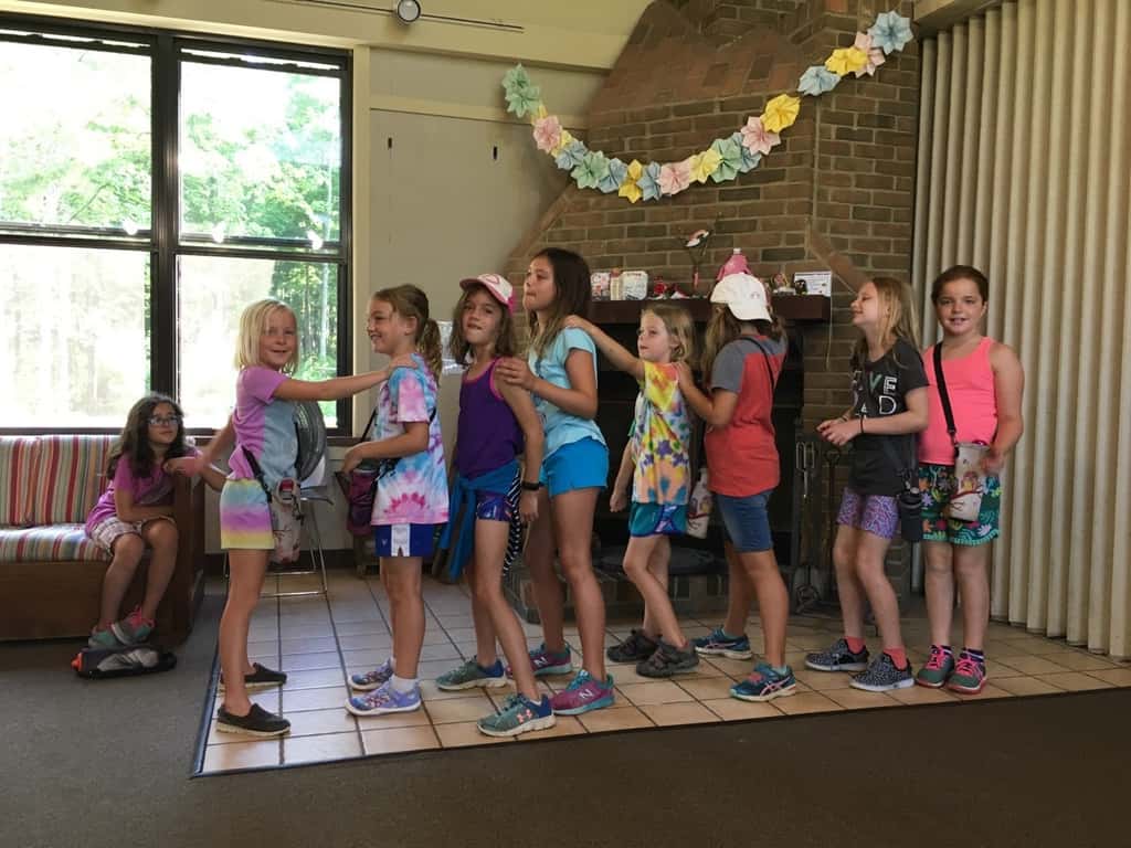 What a fun experience! Our Girl Scout troop had a blast at the Troop Adventure Camp sampler at Camp Stonybrook. They made a craft, hiked, played in the creek at the clay wall, swam, sang camp songs, made s’mores, created and performed a skit, played games, and some even stayed over night for even more fun. Sounds like they’re already making plans for us to do it again next year!